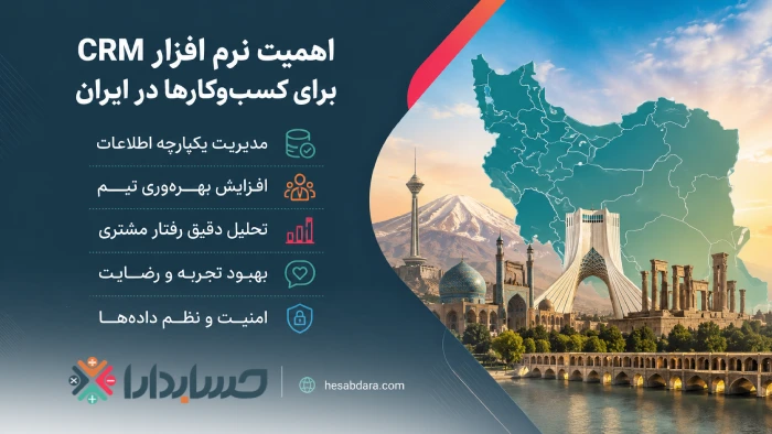 اهمیت نرم افزار crm برای کسب و کارهای در ایران