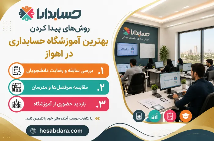 بهترین آموزشگاه حسابداری در اهواز کدام است؟