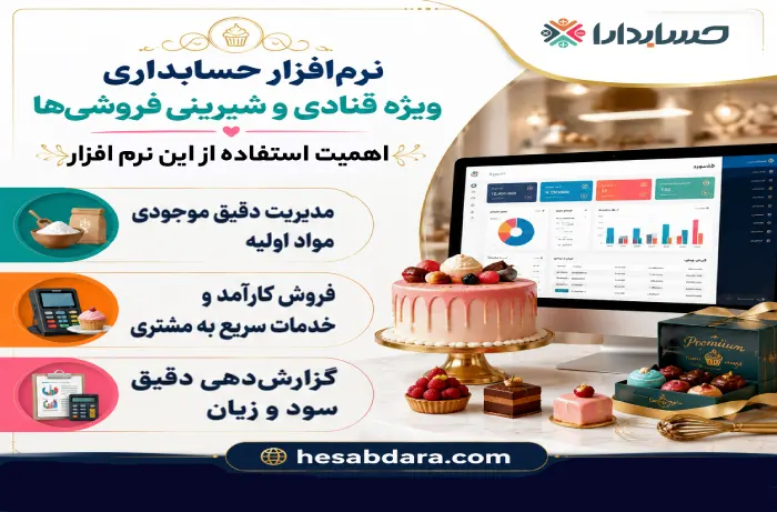اهمیت نرم افزار حسابداری قنادی و شیرینی فروشی