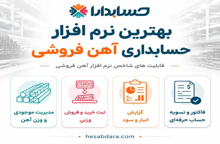 نرم افزار حسابداری آهن فروشی
