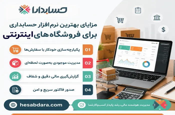 منظور از حسابداری فروشگاه اینترنتی چه می باشد؟