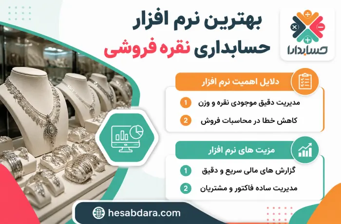 دلایل اهمیت نرم افزار حسابداری نقره فروشی