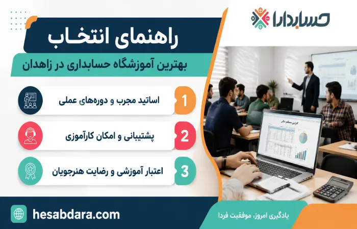 بهترین آموزشگاه حسابداری در زاهدان کدام است؟