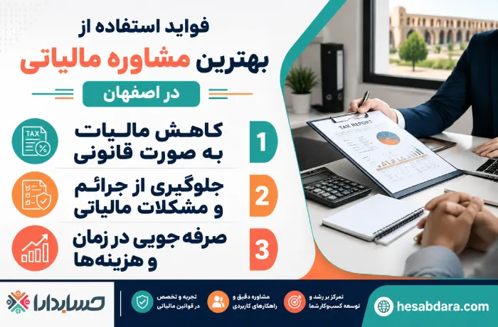 فواید استفاده از مشاوره مالی و مالیاتی در اصفهان
