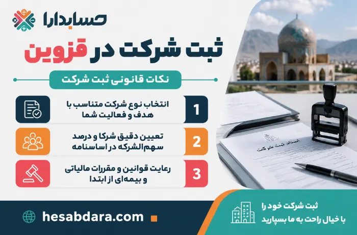 نکات قانونی مهم در ثبت شرکت