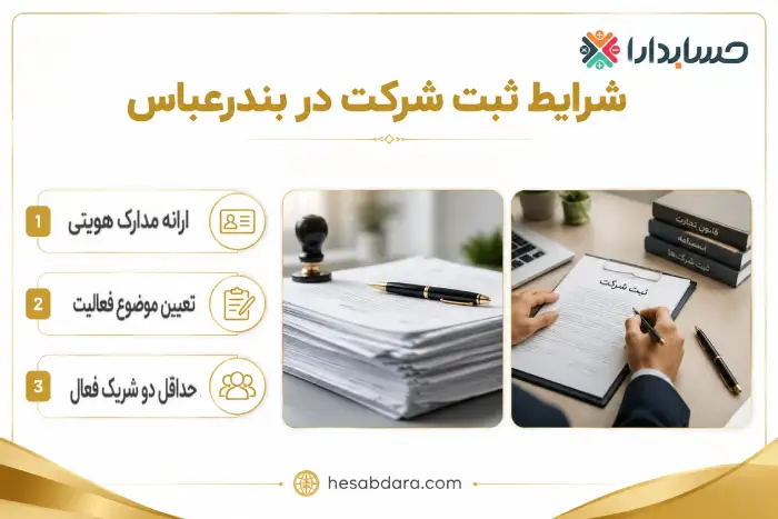 راهنمای گام به گام ثبت شرکت در بندرعباس